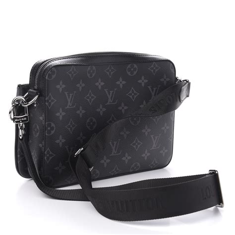 triangle messenger louis vuitton|trio monogram Messenger bag.